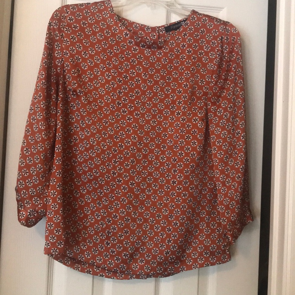 Forever 21 floral blouse